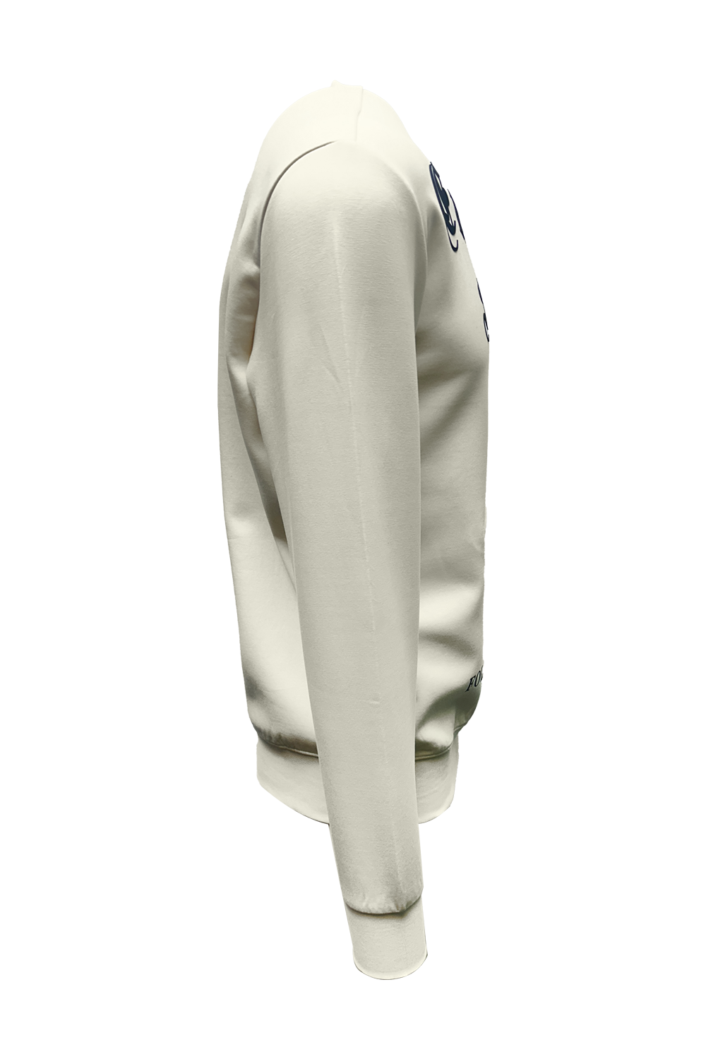 Durnstein Sweatshirt: Cozy Beige Cotton Blend with Stylish Printed Graphic