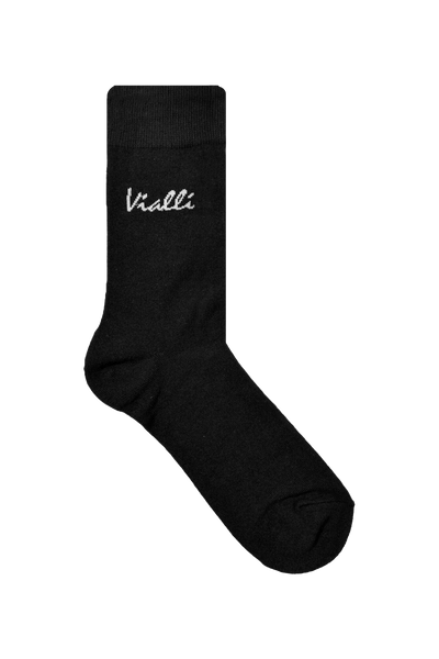Vialli Black Long Socks: Premium Comfort, Durable, Stylish Everyday Wear