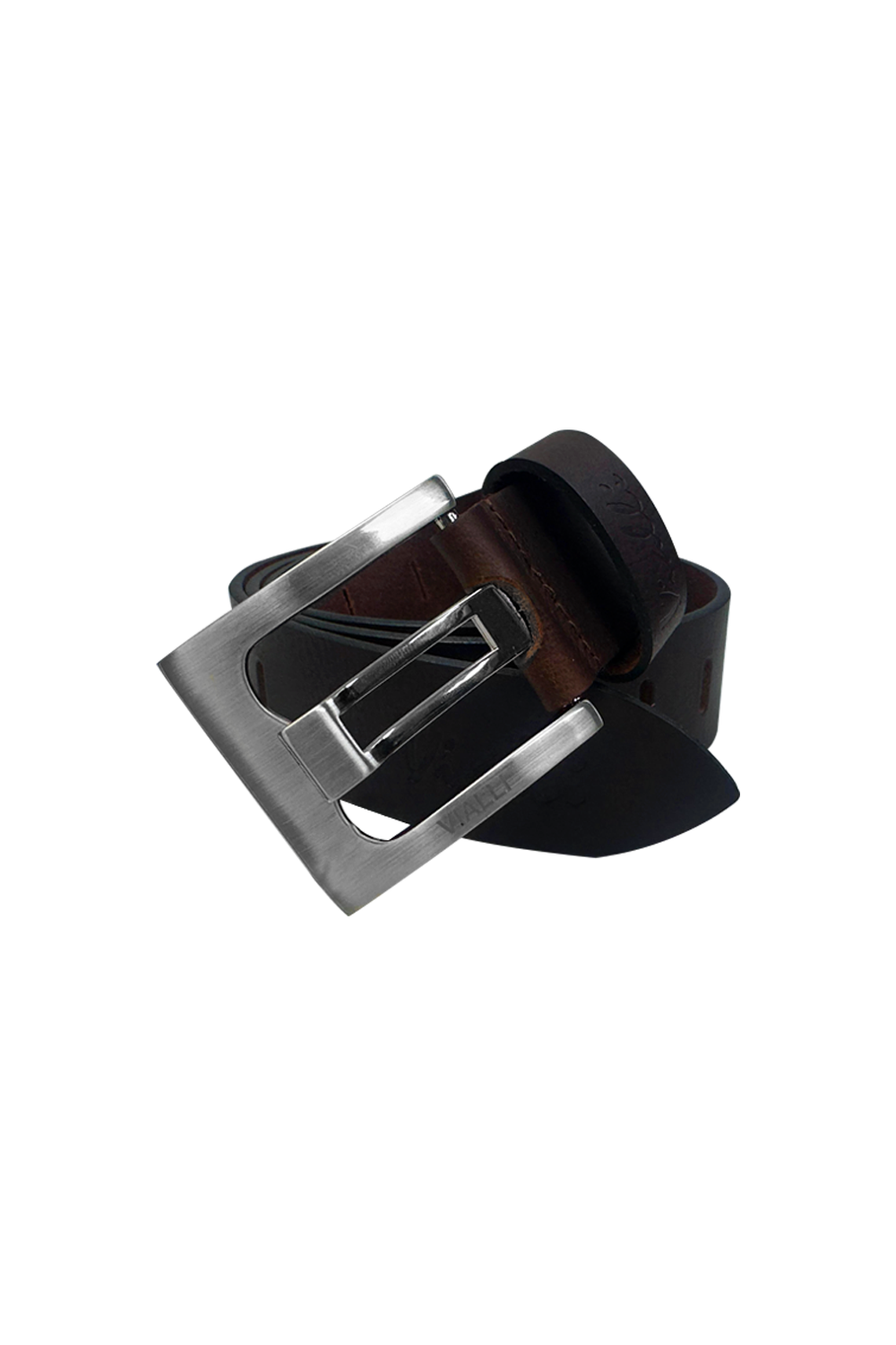 Vialli Men's Brown Leather Pantaloni Belt: Stylish, Versatile, and Durable