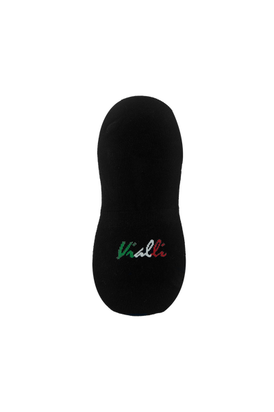 Vialli Italian Fist Secret Socks: Discreet Comfort with Stylish Black Design