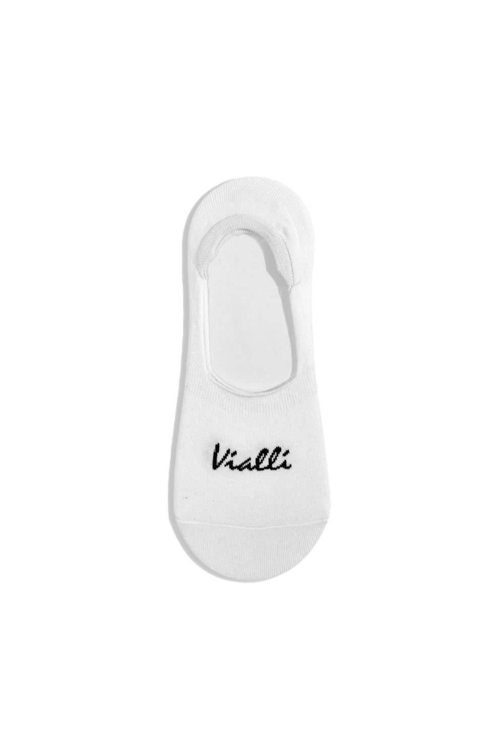Vialli White Secret Socks: Comfortable, Breathable Cotton-Spandex Blend with Secure Heel Grip