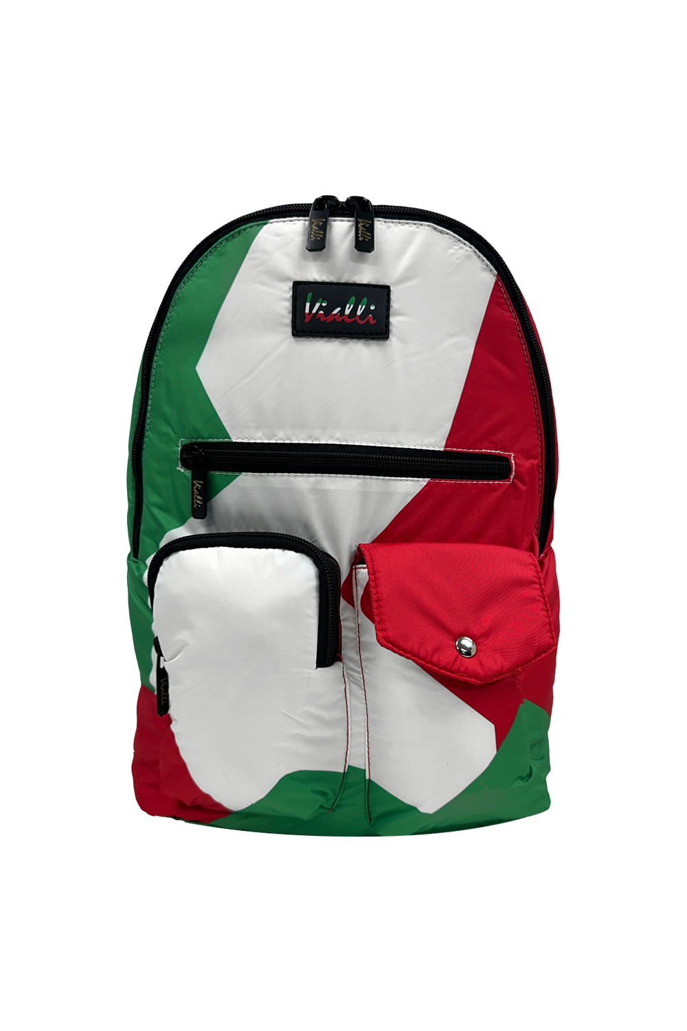 Vialli Costacio Italian Design Backpack with Laptop Pocket and Secure Zips
