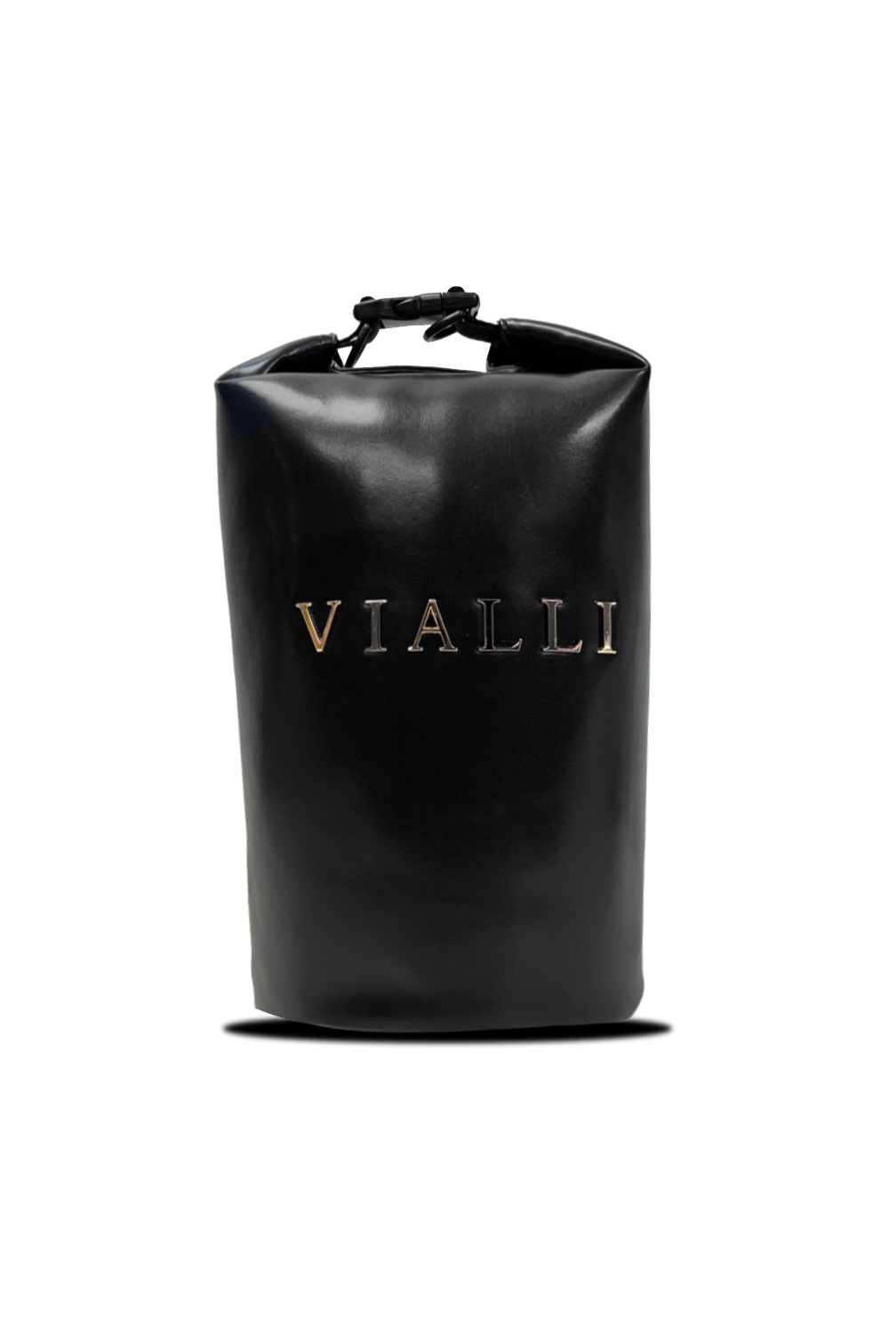 Vialli Black Insulated Freezer Carry Bag with Gold Lettering