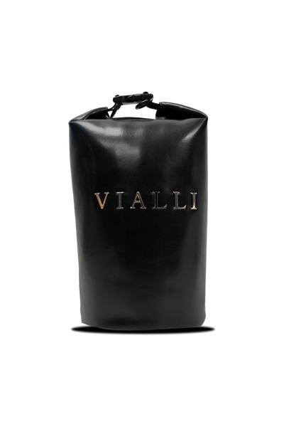 Vialli Black Insulated Freezer Carry Bag with Gold Lettering