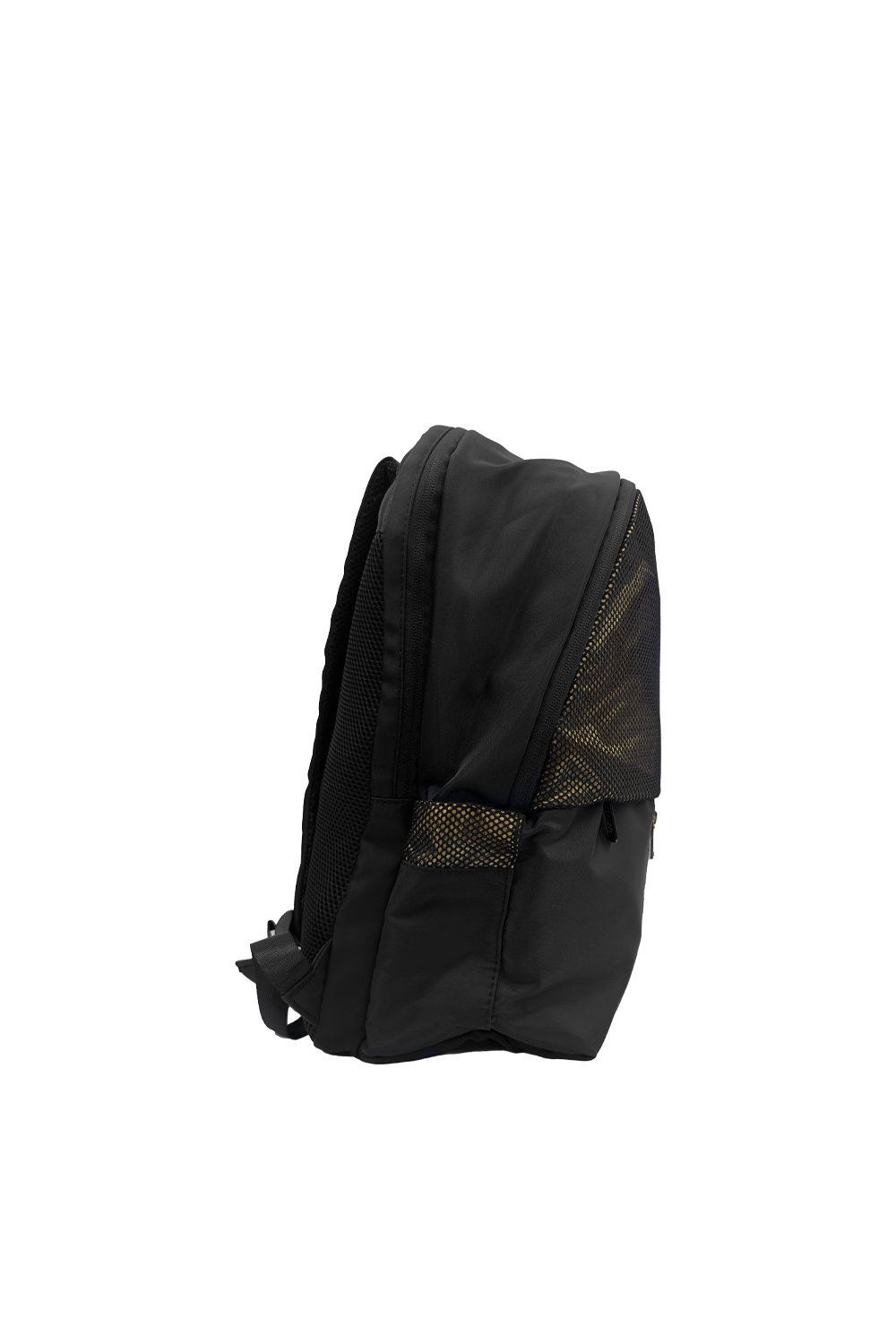 Vialli Billions Backpack: Sleek Gold, Padded Comfort, Ultimate Style, Everyday Luxury