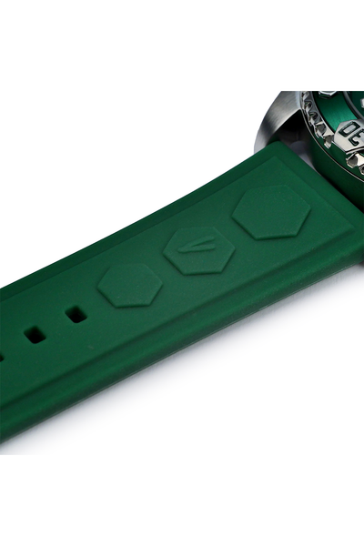Vialli Elba Oceanic SI Wristwatch: Durable, Stylish, Green Silicone Strap Timepiece