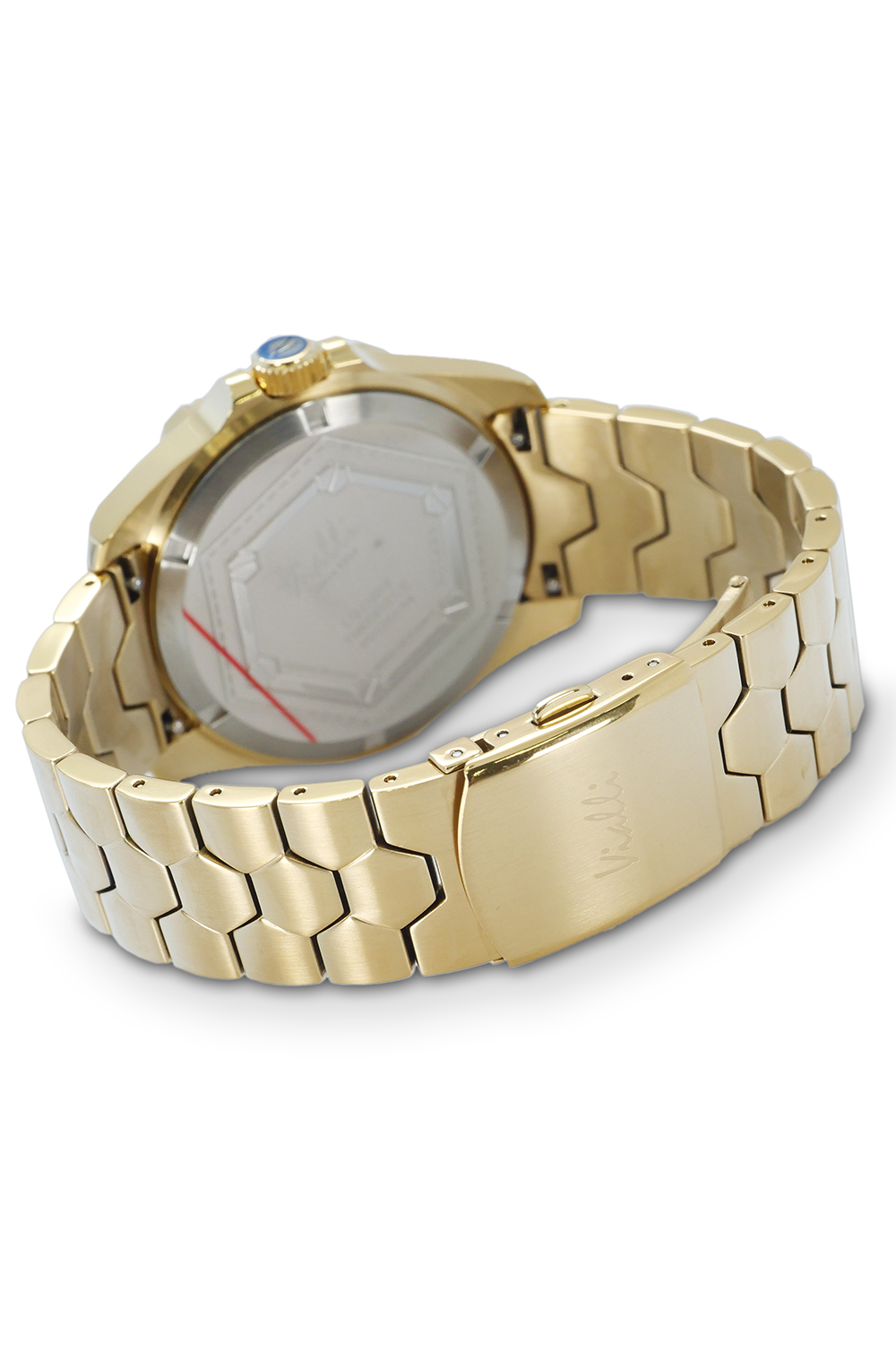 Vialli Elba Oceanic Stainless Steel Gold Wristwatch for Men