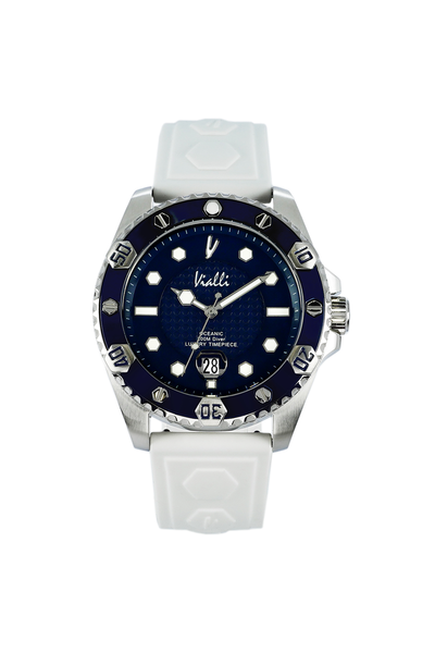 Vialli Elba Oceanic Silicone Wristwatch: Durable, Stylish, and Perfect for Any Occasion
