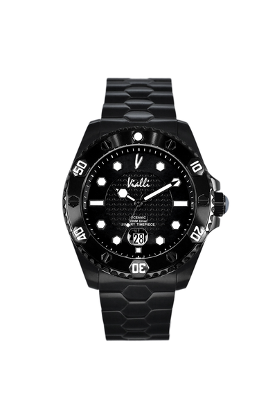 Elba Oceanic Stainless Steel Wristwatch: Durable, Elegant, and Water-Resistant Timepiece