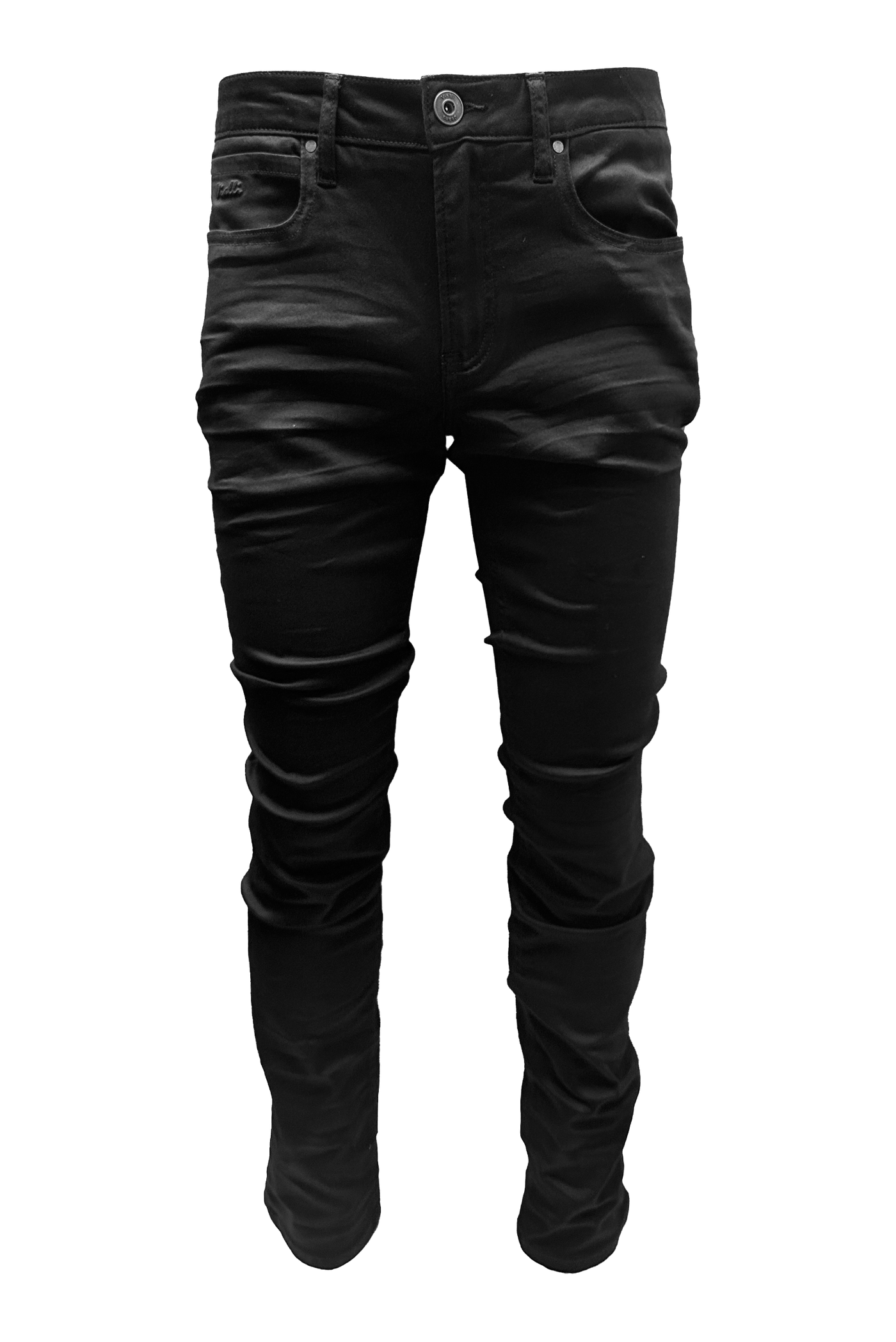 Vialli Rano Sottle Slim Fit Black Jeans for Men - Premium Denim
