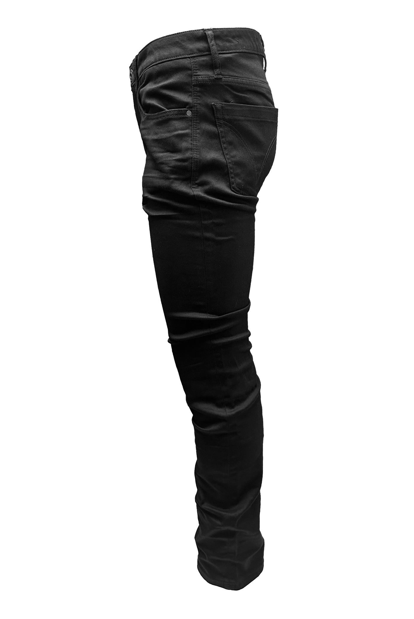 Vialli Rano Sottle Slim Fit Black Jeans for Men - Premium Denim