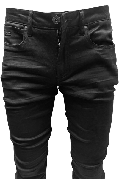Vialli Rano Sottle Slim Fit Black Jeans for Men - Premium Denim