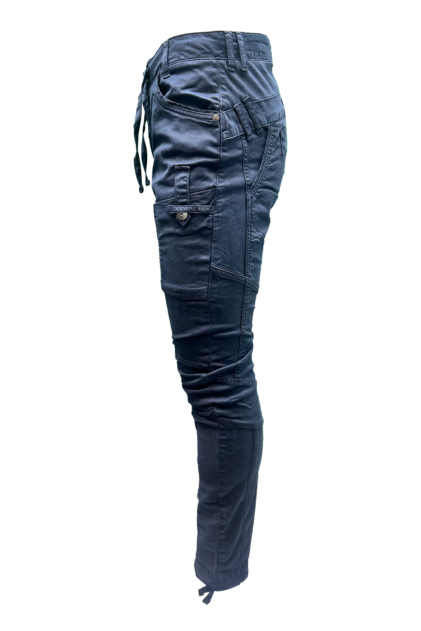 Vialli Ranger Navy Cargo Pants: Durable Cotton Spandex, Multi-Pocket, Platinum Collection