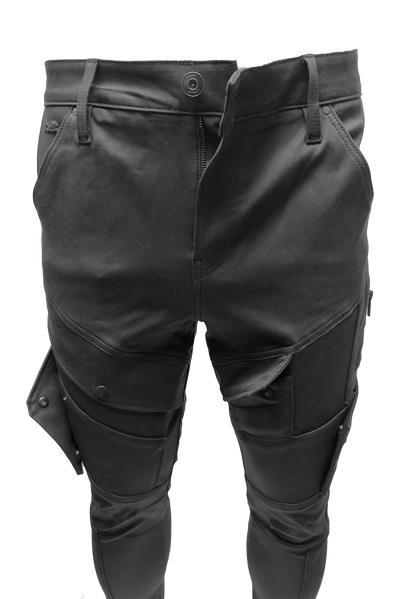 Vialli Ziniomi Morbido-Fit Jean: Premium Cotton Elastane, Stylish Black Denim