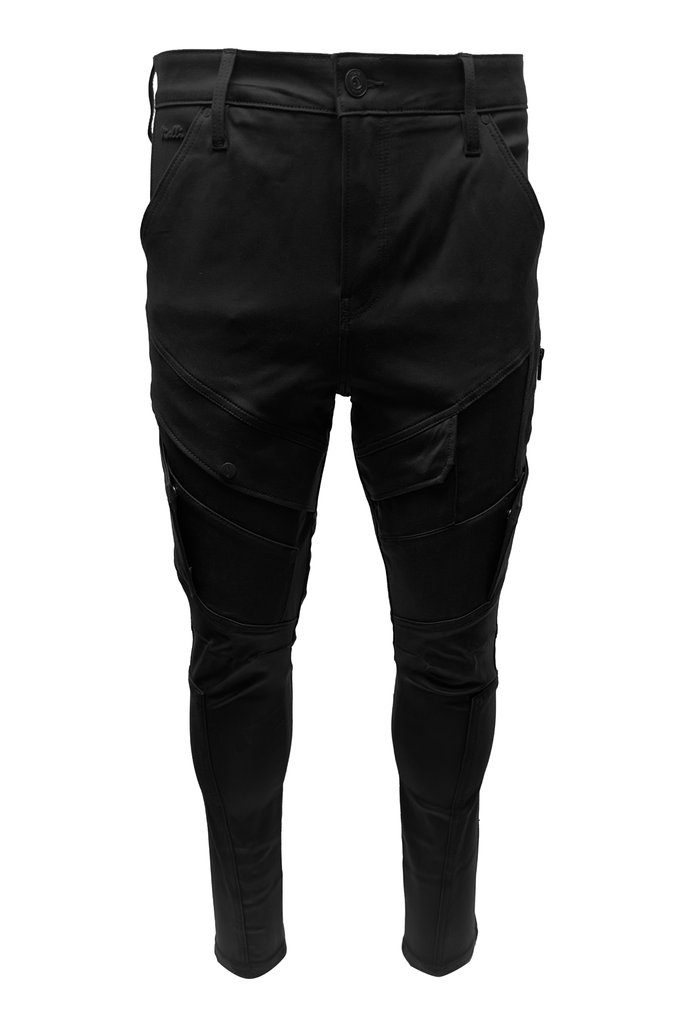Vialli Ziniomi Morbido-Fit Jean: Premium Cotton Elastane, Stylish Black Denim
