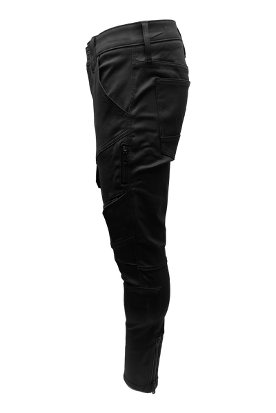 Vialli Ziniomi Morbido-Fit Jean: Premium Cotton Elastane, Stylish Black Denim