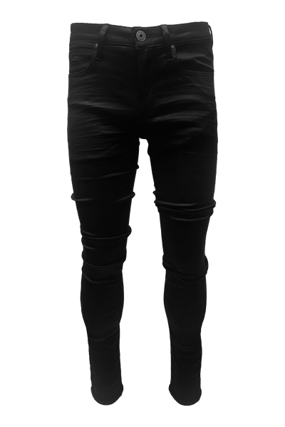 Vialli Abertosht Platinum Collection Black Skinny Jean with Embroidered Coin Pocket