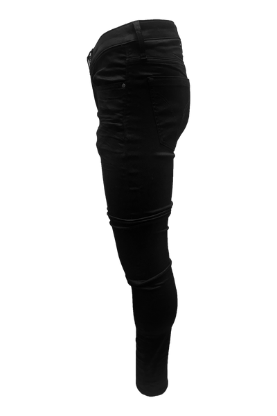 Vialli Abertosht Platinum Collection Black Skinny Jean with Embroidered Coin Pocket