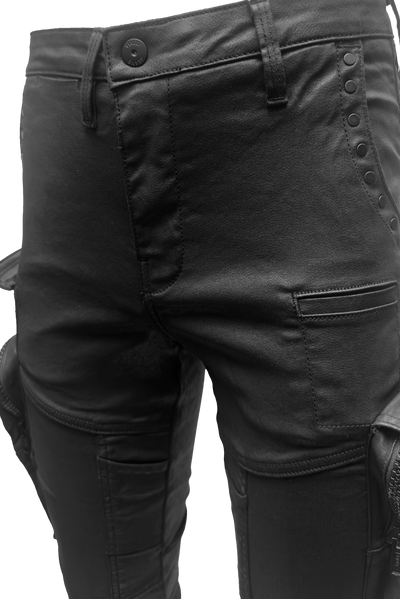 Vialli Jumper Wax Ultra-Fit Black Men's Designer Denim Jeans with Pockets
