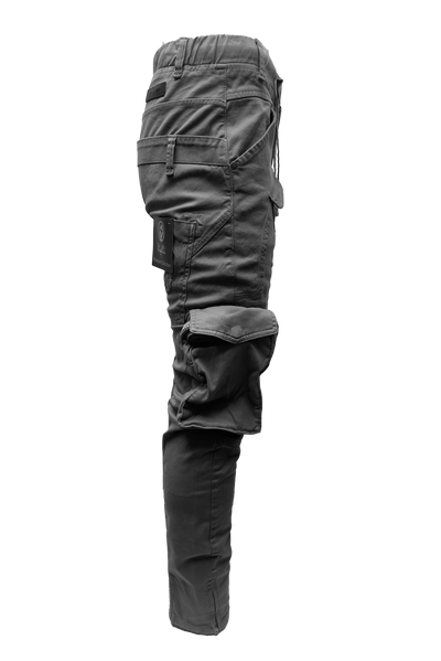 Vialli Joey Grey Cargo Pants: Platinum Collection Comfort & Style