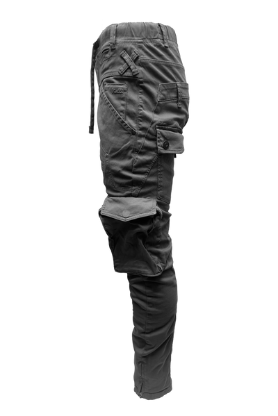 Vialli Joey Grey Cargo Pants: Platinum Collection Comfort & Style