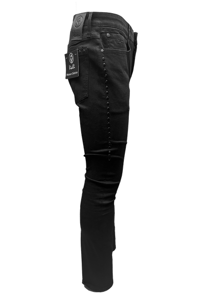 Vialli Ivencio Skinny Jean: Sleek, Form-Fitting, Platinum Summer Collection Denim