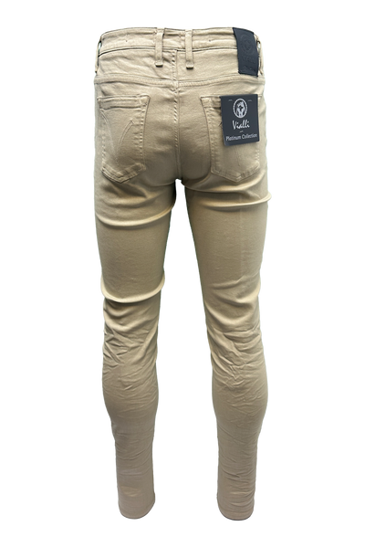 Vialli Ifello Platinum Ultra-Fit Jean: Sand Comfort, Style, and Durability