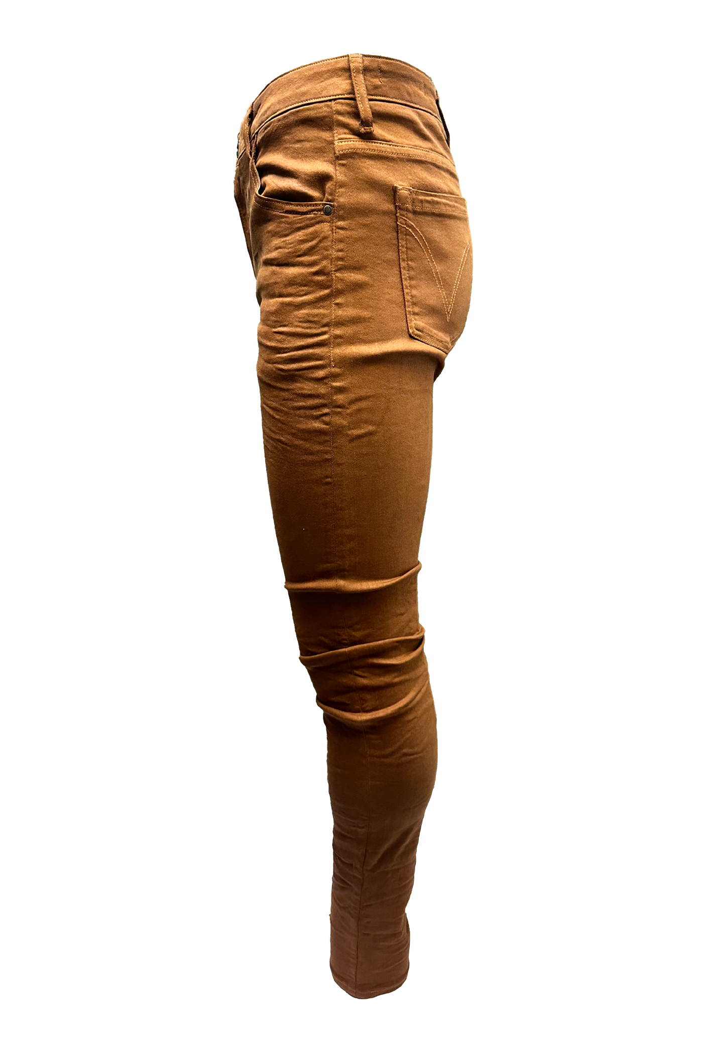 Vialli Ifello Ultra-Fit Rust Jeans: Premium Stretch Denim for Ultimate Comfort