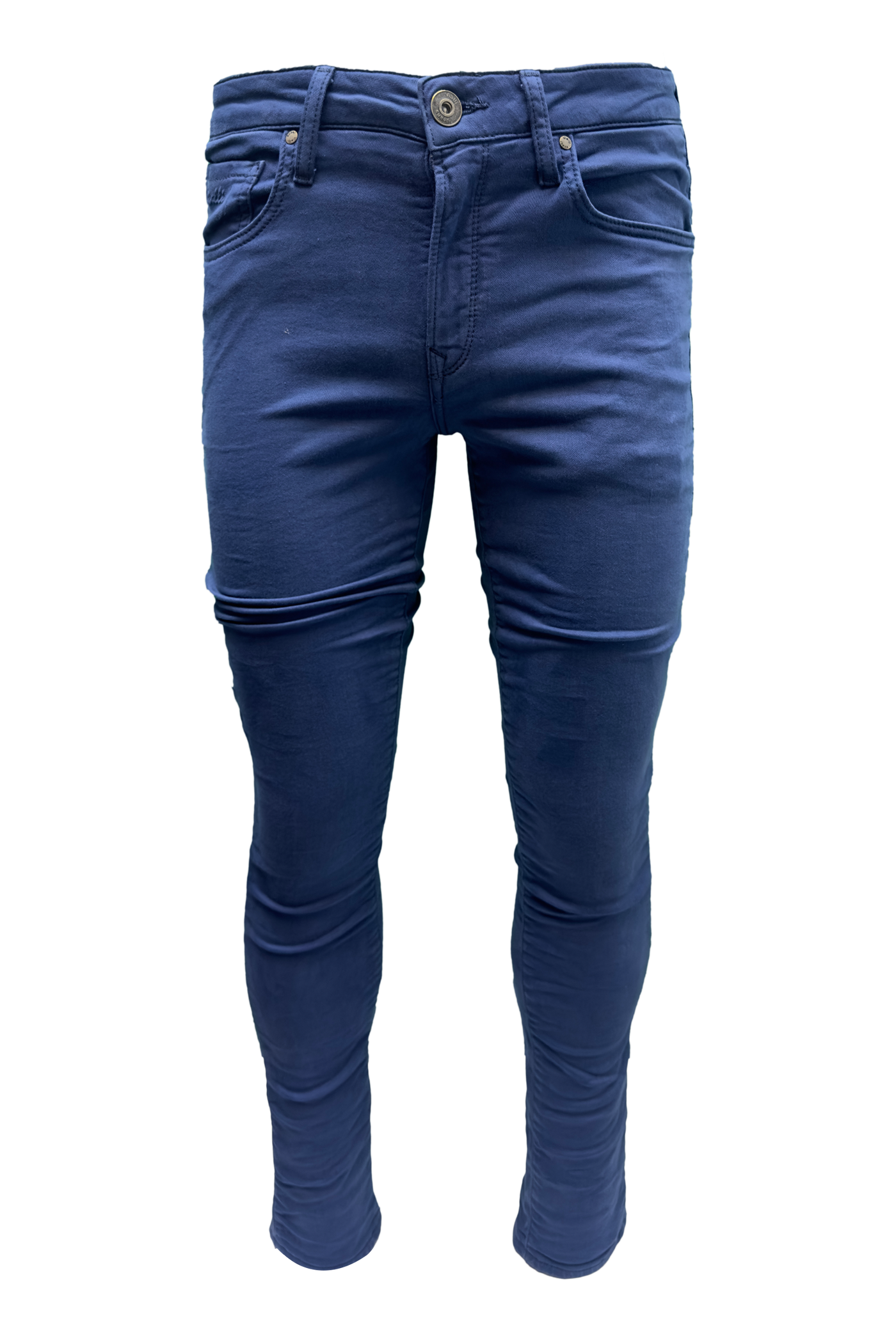 Vialli Iquip Blue Skinny Jeans for Men - Platinum Collection Denim