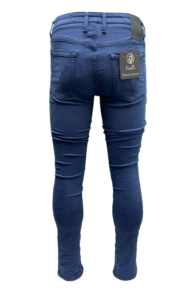 Vialli Iquip Blue Skinny Jeans for Men - Platinum Collection Denim