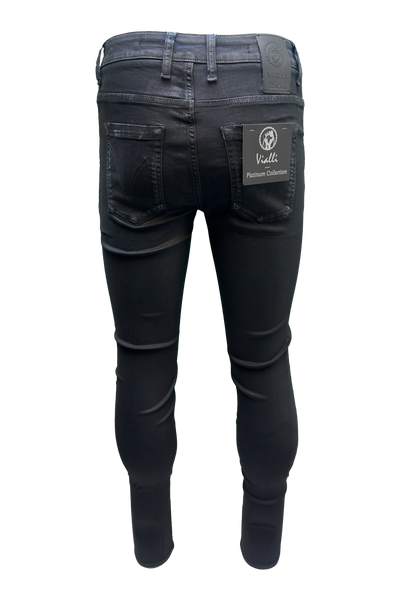 Vialli Itisso Ultra-Fit Jean: Premium Navy Denim, Ultimate Comfort & Style