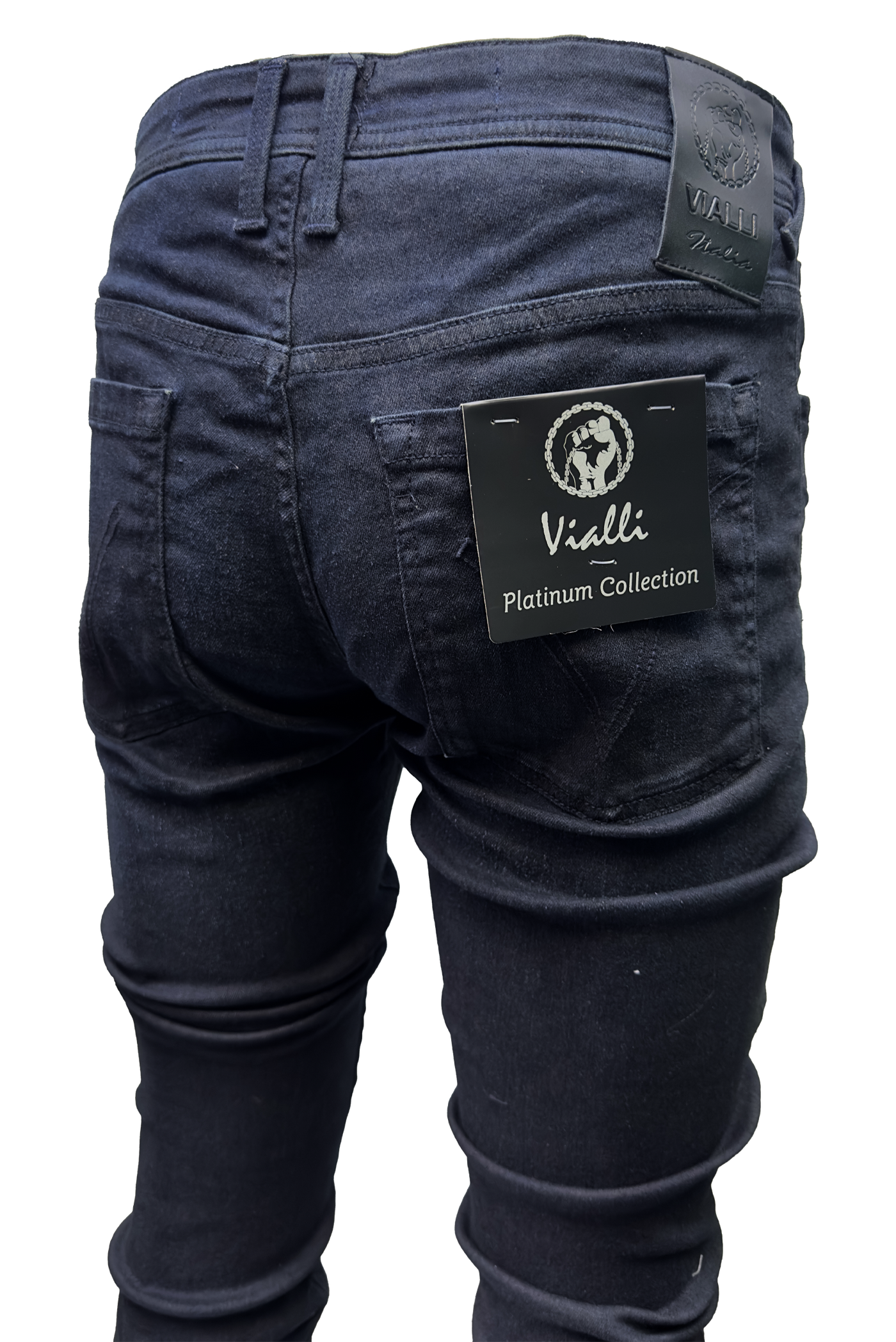Vialli Platinum Joskama Sottle Slim Fit Jean Dark Navy Denim