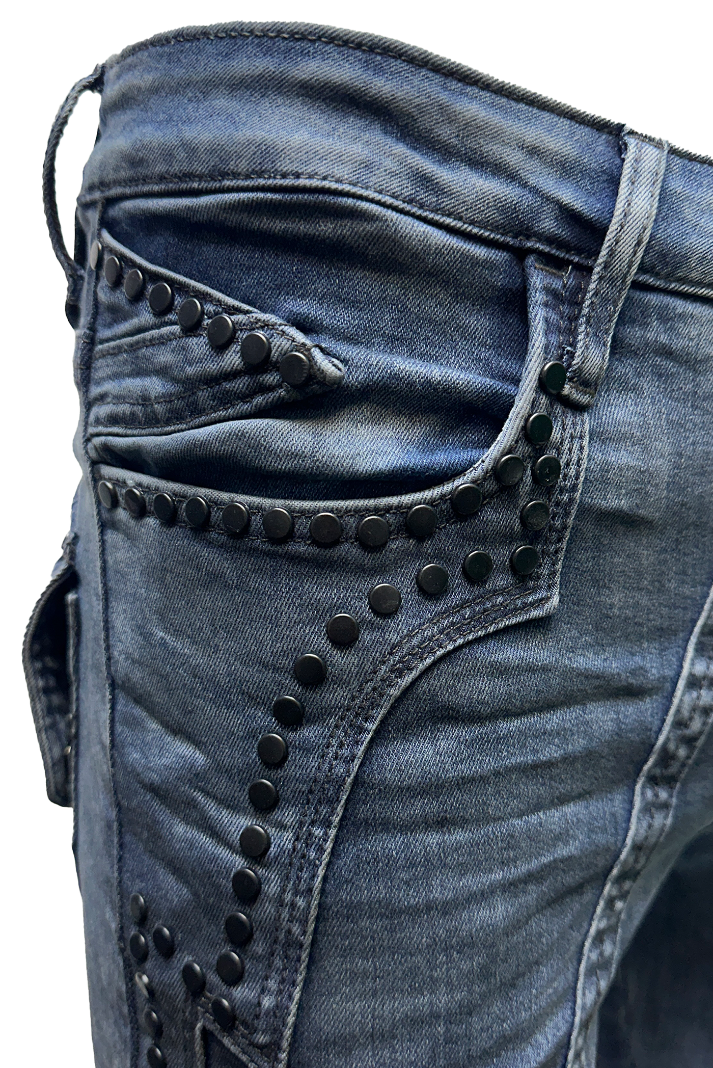Vialli Josephine Skinny Jeans: Premium Blue Denim for Women