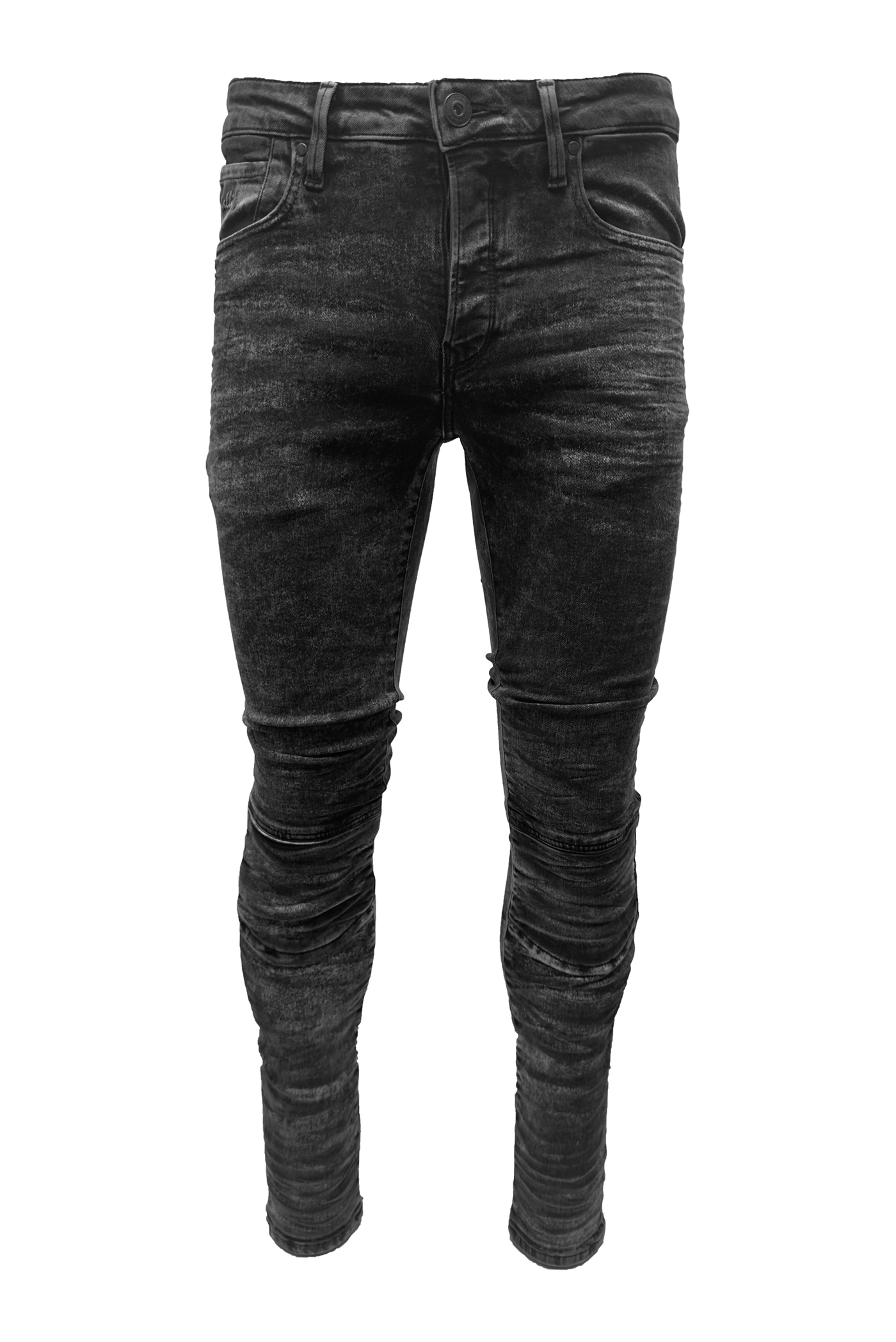 Vialli Jogganott Scheletrico Skinny Jeans: Grey Slim-Fit, Four-Pocket Design