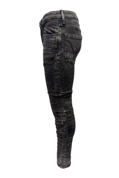 Vialli Jogganott Scheletrico Skinny Jeans: Grey Slim-Fit, Four-Pocket Design