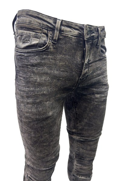 Vialli Jogganott Scheletrico Skinny Jeans: Grey Slim-Fit, Four-Pocket Design