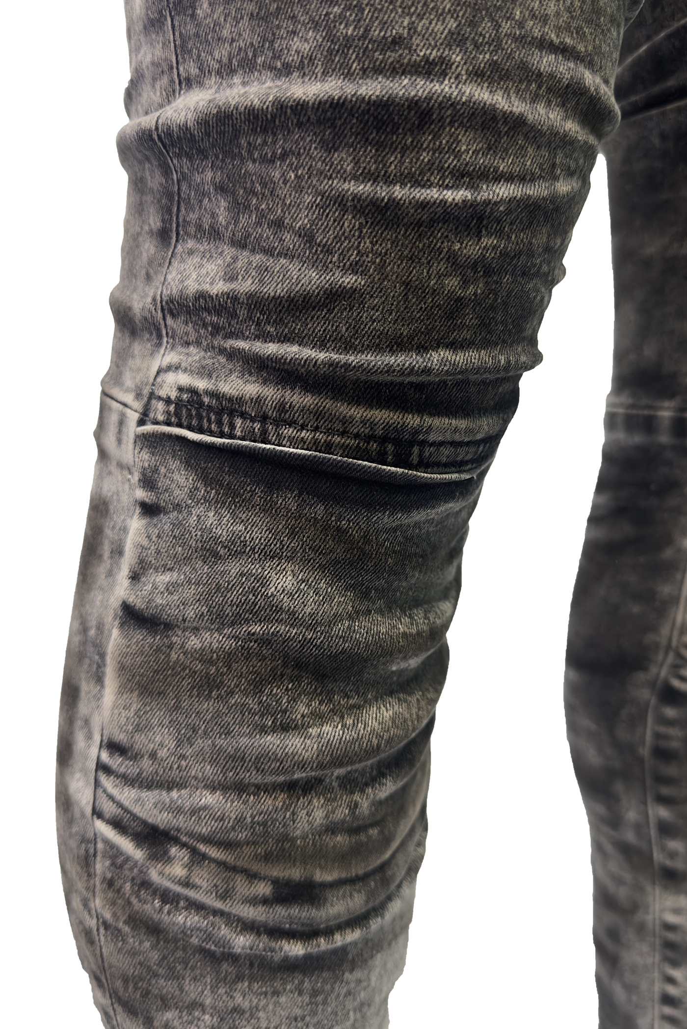 Vialli Jogganott Scheletrico Skinny Jeans: Grey Slim-Fit, Four-Pocket Design