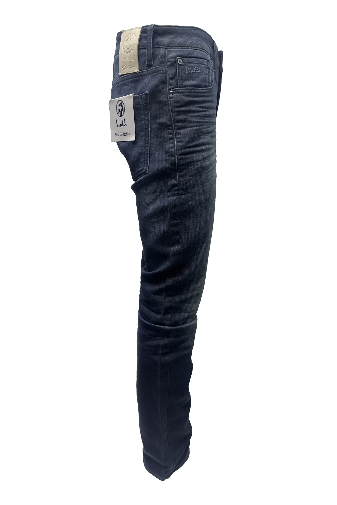 Vialli Jeronamo Sottle Slim Fit Jean: Blue Denim, Comfortable, Stylish