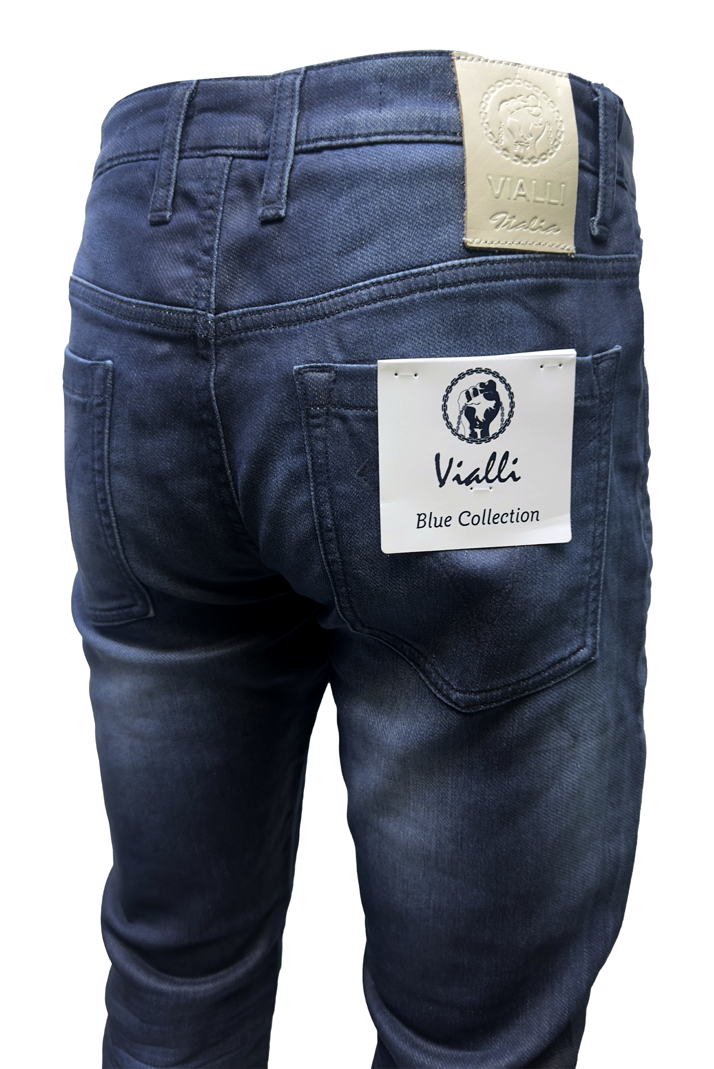 Vialli Jeronamo Sottle Slim Fit Blue Jeans for Men