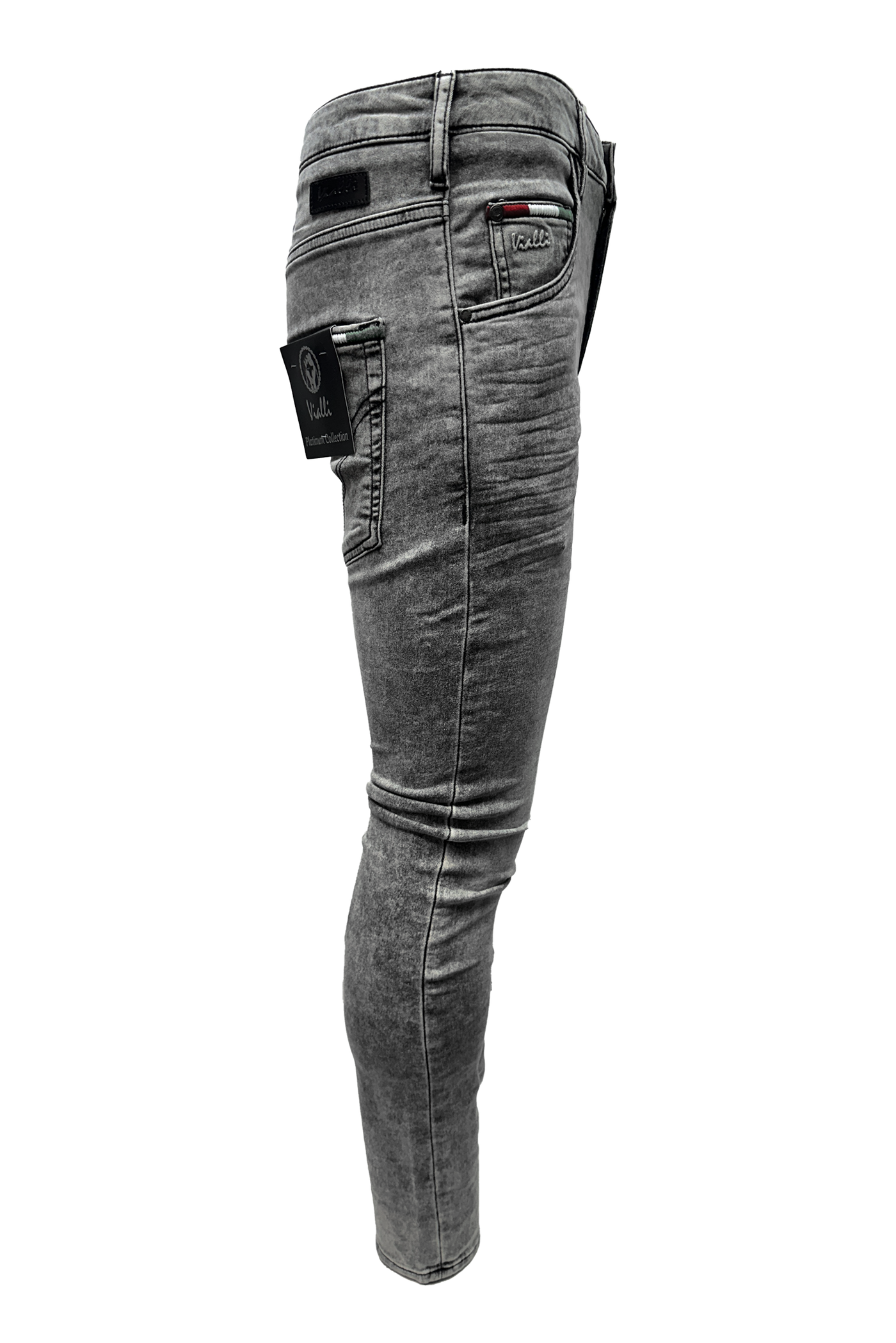 Vialli Jerardo Lite Strato-Fit Men's Jean: Comfortable, Stylish, Durable Denim