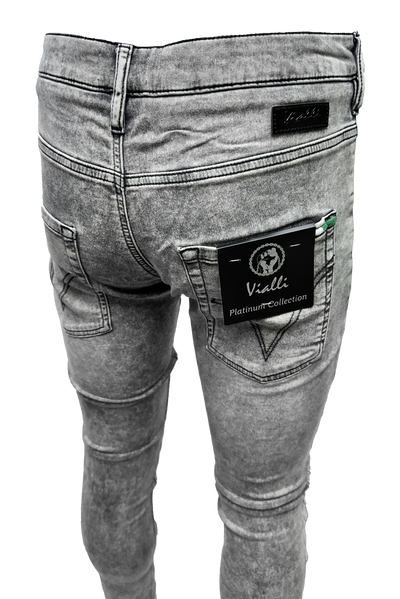 Vialli Jerardo Lite Strato-Fit Men's Jean: Comfortable, Stylish, Durable Denim