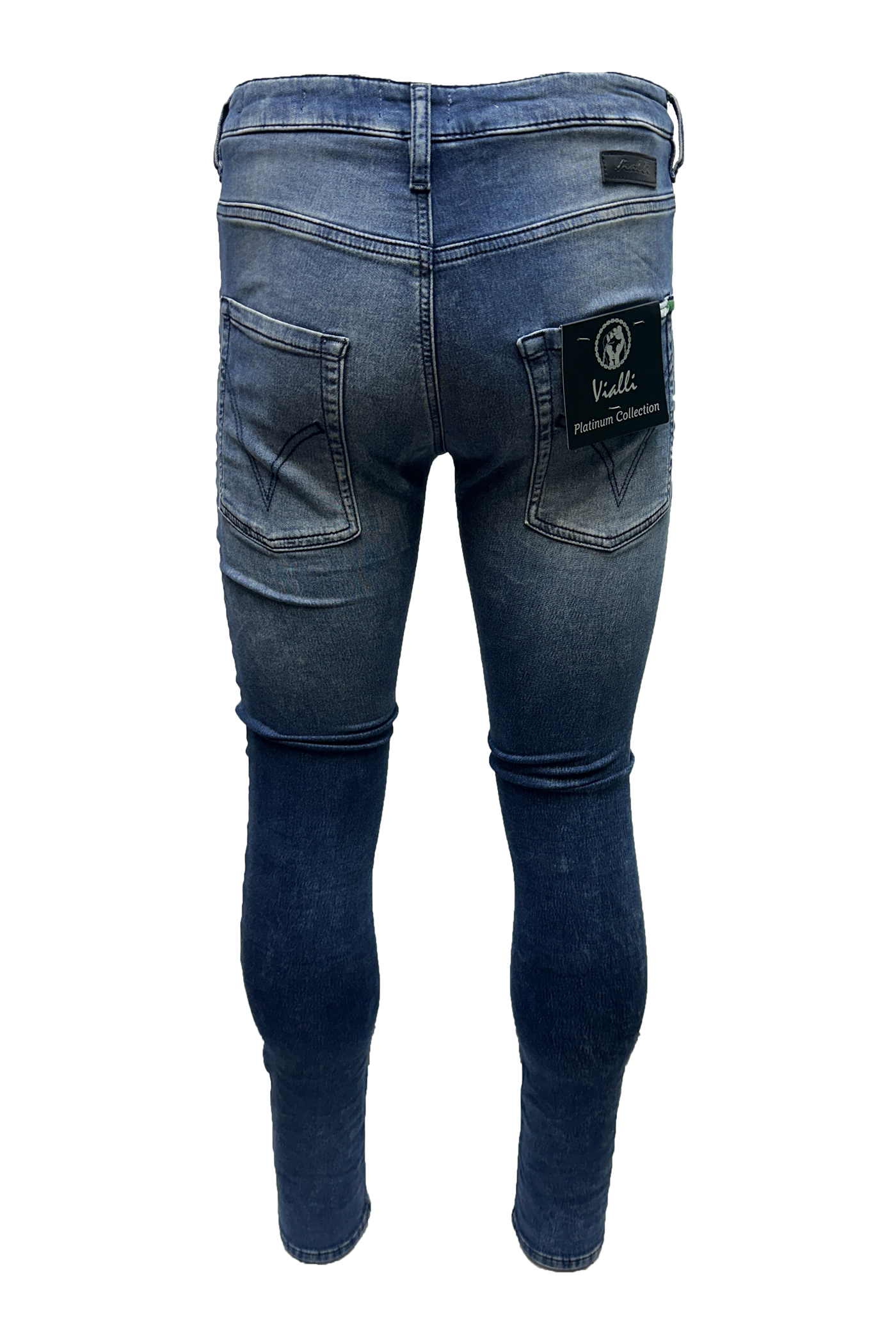 Vialli Jerardo Lite Strato-Fit Blue Jeans: Comfort, Style, and Durability