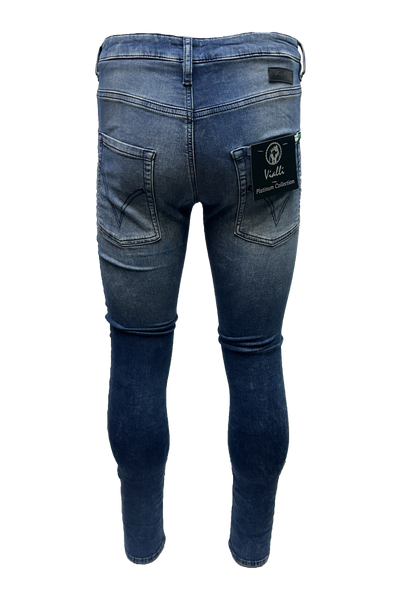 Vialli Jerardo Lite Strato-Fit Blue Jeans: Comfort, Style, and Durability