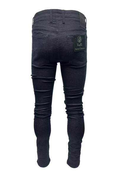 Vialli Jaakha Scheletrico Blue Skinny Jean with Unique Dust Speckles