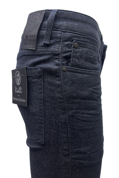 Vialli Jaakha Scheletrico Blue Skinny Jean with Unique Dust Speckles