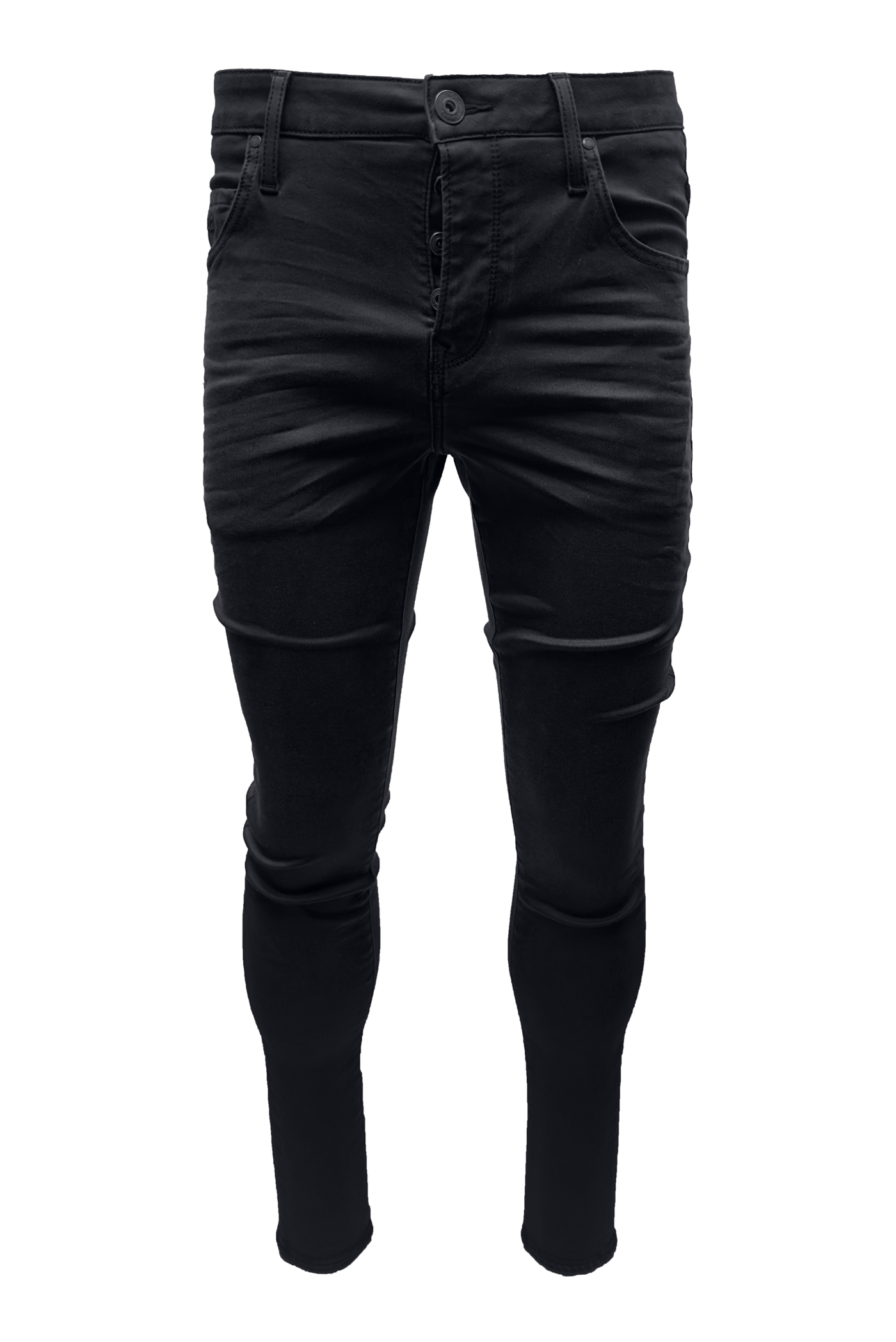 Vialli Espangonzia Ultra Fit Jean: Premium Charcoal Denim with Perfect Stretch