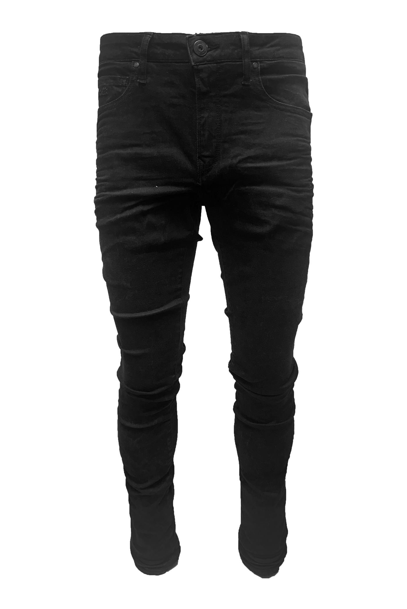 Vialli Men's Jumanjinn Skinny Fit Jean: Stylish Black Denim Comfort