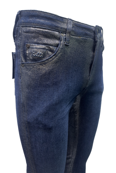 Vialli Jannat Ultra Fit Jean Blue Silver - Premium Denim Comfort