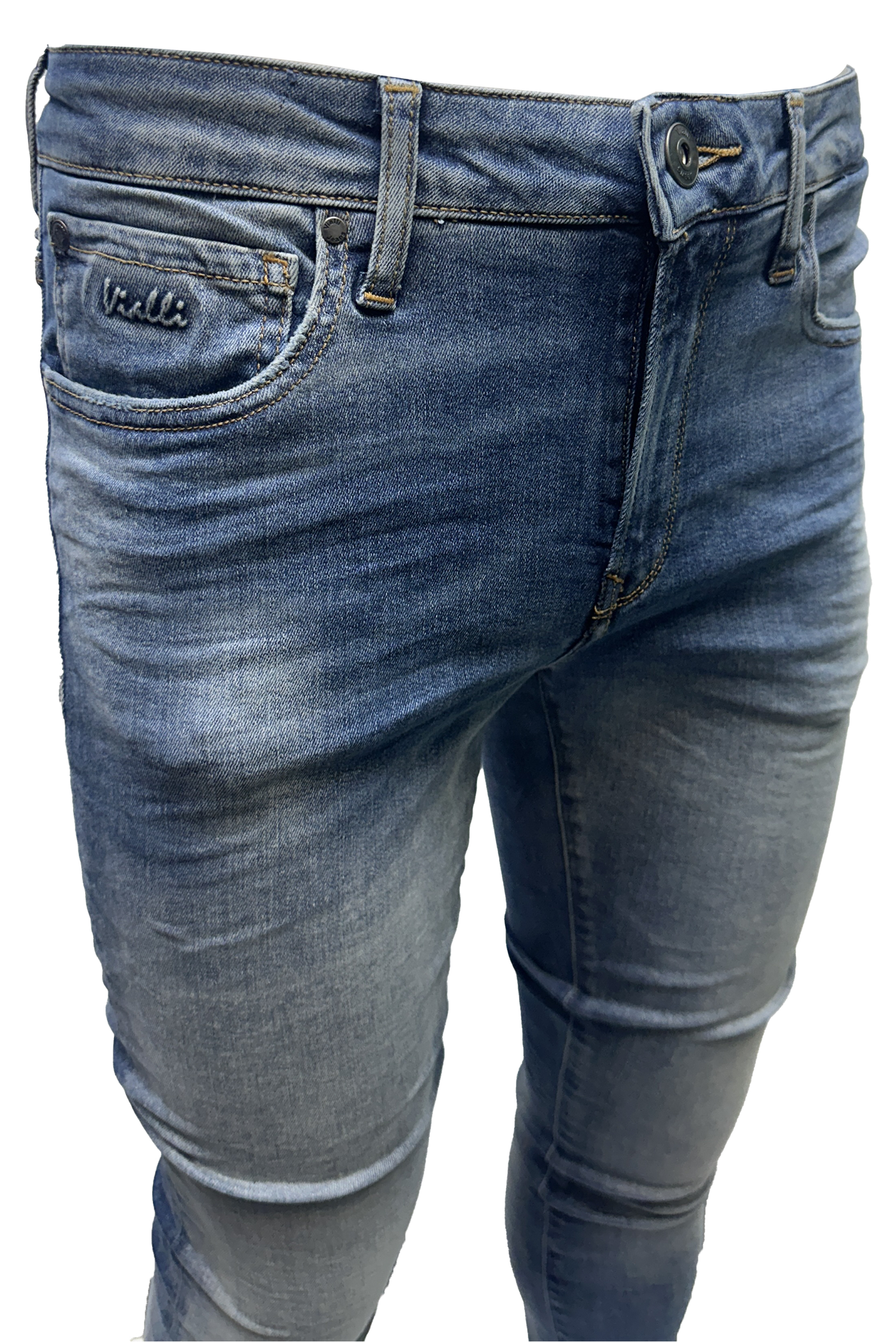 Vialli Jonnastinia Blue Skinny Jeans: Classic Design, Modern Fit, Premium Comfort
