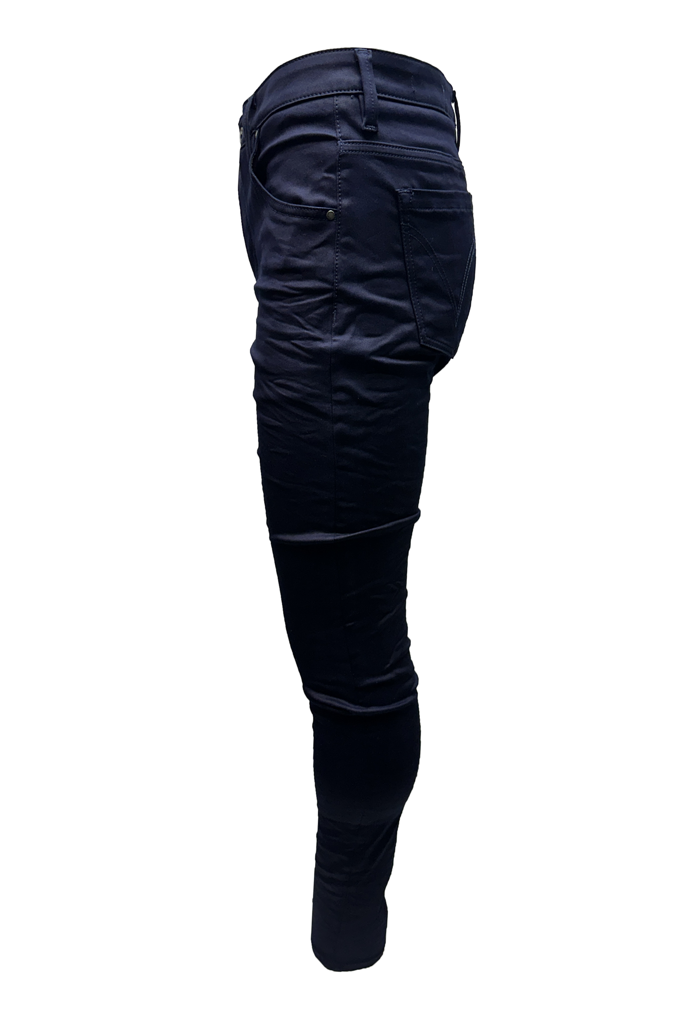 Vialli Men's Espangonzia Ultra-Fit Indigo Jeans with Signature Style